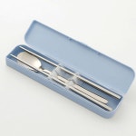 위생적인 휴대용 304 스텐 수저세트 수저케이스