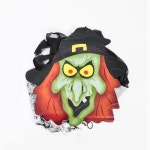 할로윈커튼형장식 대형마귀할멈 파티 데코 소품