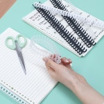 셀프제본 루즈링 클릭링 투명