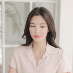 제이로렌 제이로렌 핑크골드 꼬냑 청다이아 목걸이 G0169