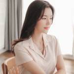 제이로렌 제이로렌 핑크골드 꼬냑 청다이아 목걸이 G0169