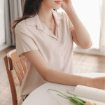 제이로렌 제이로렌 핑크골드 꼬냑 청다이아 목걸이 G0169