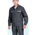 10oz 청작업복 상의 하의가격별도 검정색 면청지 용접복 MENTIS 멘티스작업복 현장작업복 멘티스 MT-832