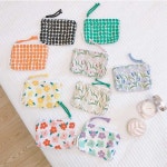 생리대 파우치 화장품 파우치 립스틱 도트