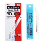 NT커터 커터칼날 30도 5개입x10팩 BD-100