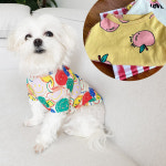 멀티싱글티셔츠 강아지옷 실내복 강아지명품옷 애견옷