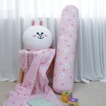 차앤코코 차앤코코 시어서커 라인프렌즈 코니 썸머 롱쿠션
