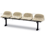 4인용 고정식 관람 운동장 카페 포토존 휴게실 대기실 로비 정류장 벤치 연결 의자 장의자 H3-S4