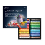 문교 오일파스텔 12색 미술용품 전문가용 MOP-12