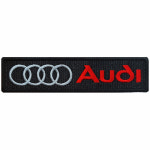 와펜 D747 - Audi 아우디 사각 로고 마크 패치 와펜