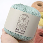 아사태사 여름실 린넨실 소품실 코바늘실 실켓 면사