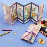 하하당 움직이는 병풍화첩 - 전통민화