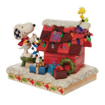 장식 스누피 크리스마스 피규어 E6010322