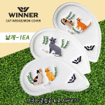 위너 캣 캐릭터 웨지 아이언커버 낱개-1개 헤드커버 NO 2 1개