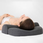 경추 거북목 굴곡베개 메모리폼 숙면 목베개 일자목 수면 1개