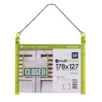 가로 팻말 오픈 부재중 안내판 걸이형 5R 5개 매장용