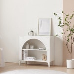 가구샘 아치형 오픈 수납장 800 H9180