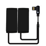 오토바이 USB 열선그립 핸들열선 온도조절 킥보드 자전거