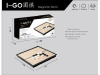 자석바둑 바둑 알까기 오목판 여행용 신의한수 보드게임 B082