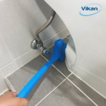 바이칸 바이칸 바이칸 긴자루 솔 욕실 바닥 화장실 틈새 변기 코너 청소솔 도구