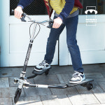 엠스키 엠스키 세미 틸팅 LED 트라이더 슬라이더 세발킥보드 온가족용 MAX 100kg