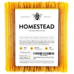미국산 허니스틱 네이처 클로버 꿀 50개입 Homestead Honey Sticks All Natural and Pure American Honey Stix