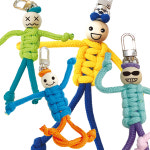 맘아트 DIY 마크라메 매듭인형 1인 키트 키링 부캐인형 걱정인형 만들기