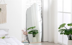 가구산책 비정형 곡선 전신거울 특대 H9002