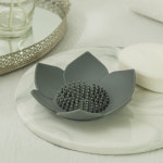 국산 실리콘 플라워 화장실 비누받침 거치대 비누곽