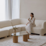 세레스홈 에셀 원목 조약돌 소파테이블 좌식 미니테이블