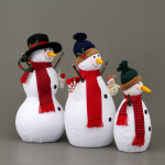 대형인형 스마일 눈사람 가족크리스마스소품