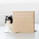 디모토 까비 자작나무 미니 파티션 애견 고양이 강아지 배변 가림막 울타리 펜스