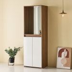 j0045 홈오피스 수납장 600거울형 틈새수납장