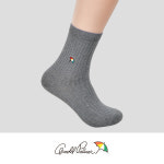 로고 아놀드파마 양말 장목 패턴 숙녀 나나 골지 로고 24cm-5켤레색상혼합