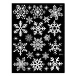 겨울X-MAS 눈꽃스티커 눈꽃 소3 GDT-812S