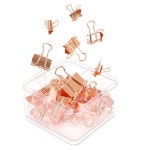 델리 로즈골드 더블클립 세트 44개 78205RG