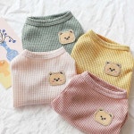 펫라이엇 1 1 강아지옷 고양이옷 데일리 크루넥 와플 티셔츠 나시 실내복 외출복