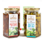 식품명인 홍쌍리 청매실농원 고추장장아찌 220g 매실절임 240g