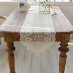 앤코튼 안젤리나 리본 레이스 식탁러너 테이블러너