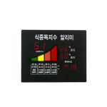 이레그린 식중독지수 알리미 온도 습도 식중독 지수알림 GS-2014