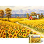 150피스퍼즐 해바라기 농장 PL150-24
