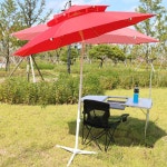 원트레이드 원트레이드 2층 팔각 파라솔 꺽임-있음 캠핑용품 낚시 야영용품