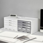 콤보캐비넷 데스크정리함 A4서류함 멀티소품함 수납함