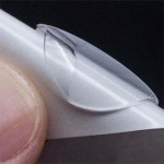 다목적 아크릴 원형 투명 양면 방수 도트 테이프3종