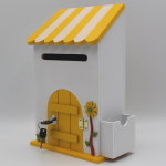 프로방스M 메모꽂이 열쇠 벽걸이 학교우체통 학교폭력 쏘옥-HGP 편지함 다용도함