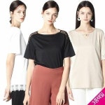 르오트 르오트 화숙리 앨리스 레이스 티블라우스 3종택일