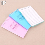 세로형 스프링 미니 메모노트