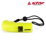 스타 전자호각 손목타입 라임 호루라기 XH260-57