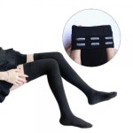 무지 오버니삭스 방한 여성 니삭스 긴목 롱 양말