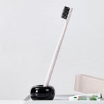 세라믹 스탠드 칫솔 꽂이 1구 욕실 거치대 칫솔홀더 칫솔거치대 도자기칫솔꽂이